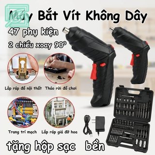 Tua Vít Điện Không Dây 3 Trong 1 90 Độ Có Thể Gập Lại USB Sạc Bộ Dụng Cụ Sửa Chữa Nhà Bit
