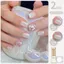 Mật Ong Sơn Móng Tay Keo Trắng Lấp Lánh Kim Cương Hai Màu Bộ Nail Shop Chuyên Dụng