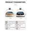 Chiếu Sáng Ngoài Trời Cắm Trại Đèn usb Sạc Ngựa Retro Đèn Cắm Trại Ánh Sáng Bầu Không Khí Đèn Lều led Cắm Trại ZGHV