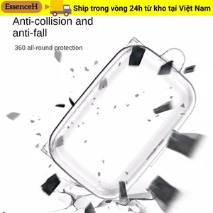 ESSENCEH Cover, Bảo vệ PC bảo vệ, có móc Vỏ trong suốt chống sốc cho Sennheiser Momentum True Wireles / 4 Phụ kiện tai nghe thông minh