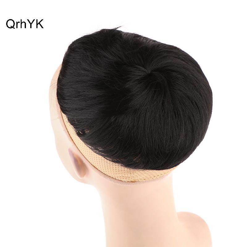 Nhà Máy Thời Trang Nam Thời Trang Sợi Tổng Hợp Tóc Giả Ngắn Bán Hàng Trên Đầu Tóc Blo Để Che Tóc Trắng Địa Trung Hải Hói Tóc QrhYK