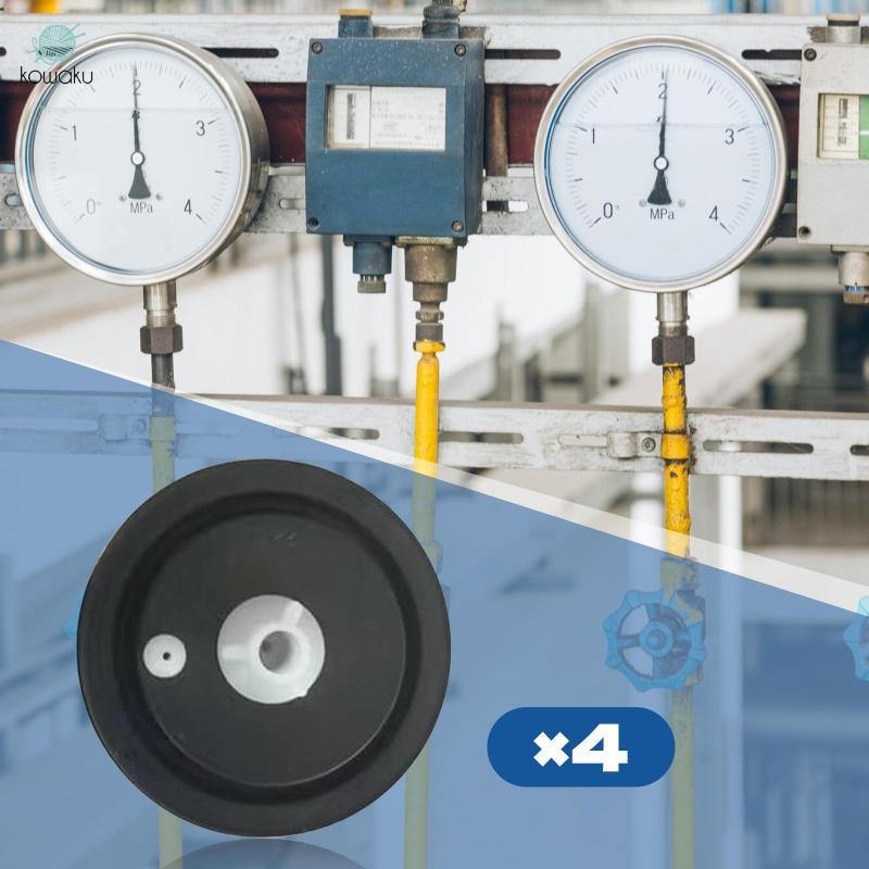 Bộ màng van điện từ Máy giặt PP màu đen chống thấm nước để sửa chữa và bảo trì máy bơm màng
