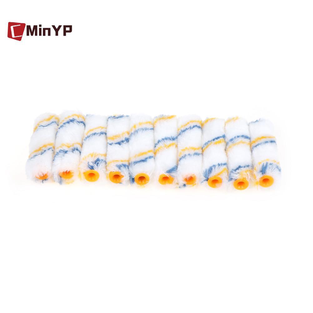 CMinYP 10 Cái / pa 4 "Con Lăn Sơn Trang Trí Bàn Chải Công Cụ Gia Đình Công Bằng & Mịn Mượt Vinh Quang