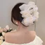 Hai Mặt Gạc Gypsophila Lấy Kẹp Nữ Chạy Công Chúa Đầu Nơ Kẹp Tóc Đầu Sau Cá Mập Kẹp Mũ Đội Đầu