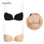 AqToCna 1 Áo Ngực Vô Hình Cho Nữ Push Up Áo Ngực Silicon Cho Đám Cưới Stiy Áo Ngực Có Thể Tái Sử Dụng Với Dây Đeo Trong Suốt Baless Bralette Đồ Lót Top AqToCna