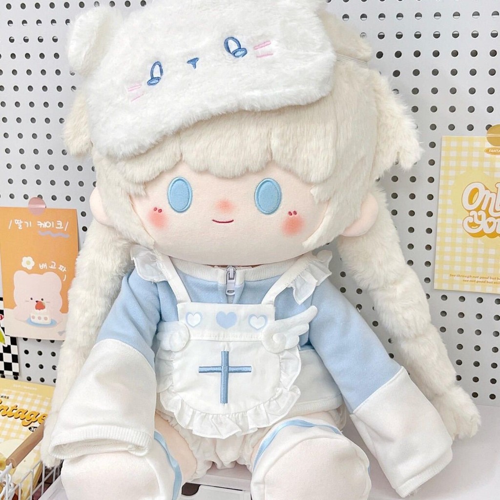 Búp Bê Cotton Quần Áo Bé 40Cm Ngồi Tư Thế Bác Sĩ Quần Áo Búp Bê Ichiban Phù Hợp Với 40Cm Quần Áo Siêu Dễ Thương 5.4
