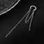 AqToCna 1/2 Chiếc Kẹp Tai Dây Xích Dài Hình Chữ C Không Xỏ Lỗ, Bông Tai Ngọc Trai Dây Xích Cho Nữ Trang Sức AqToCna