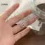 LUImo Màu Bạc Vòng Tròn Tinh Tế Zircon Mặt Dây Chuyền Nelace Đơn Giản Phù Hợp Với Ánh Sáng Sang Trọng Xương Đòn Dây Chuyền Dành Cho Nữ Trang Sức Thời Trang SBS