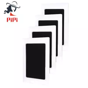 Bộ dụng cụ cầm tay và dấu chân cho trẻ sơ sinh, 4 gói cảm ứng sạch sẽ, Tấm lót mực không lộn xộn để in dấu đồ lưu niệm & móng vuốt thú cưng