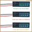2 Chiếc Chỉ Báo Mức Pin 3S Pin Lithium Ternary Lithium Iron Phosphate Đồng Hồ Hiển Thị Dung Lượng Pin Dẫn