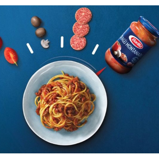 Sốt Heo Bằm Và Nấm Barilla Ragu Montanaro 300g Thơm Ngon, Tiết Kiệm Thời Gian Chế Biến