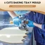 Máy cắt bánh rán quay Khuôn máy tạo khuôn Khuôn bánh kim loại