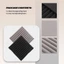 12 Chiếc Acoustic Foam Board, Studio Wedge Tile, Acoustic Foam Cách Âm Pyramid Studio Treatment Wall Panel 2.5X30X30cm