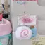 E-WOITD Dễ Thương Sang Trọng Mực Cuộn Móc Khóa Lông Tơ Mềm Anime Đồ Chơi Nhồi Bông Bapa Túi Charm Mặt Dây Chuyền Có Thểdorkable Món Quà Đáng Yêu E-WOITD