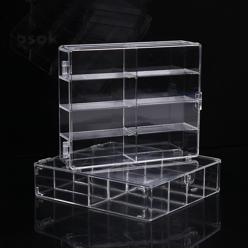 Trailblazer 1: 64 Hộp trưng bày ô tô Acrylic trong suốt - Hộp đựng đồ chơi mô hình treo tường dính Mới
