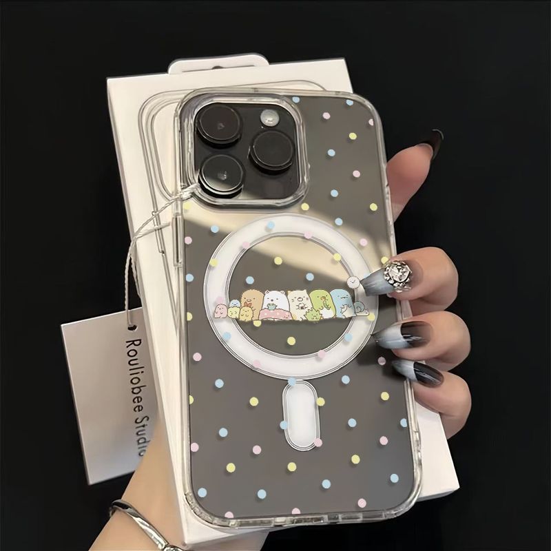 Điểm hấp thụ màu từ tính cho trường hợp iPhone 16151413pro hàng ngày