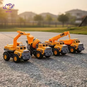 HFTOY Mô Phỏng Xe Đồ Chơi Thành Phố Ô Tô 1 Chiếc Trộn Bê Tông Tru Kích Thước Lớn Thực Tế Xây Dựng Vai Trò Chơi Quà Tặng Cho Trẻ Em Quà Sinh Nhật Giáng Sinh ~
