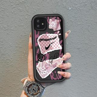 Ốp Lưng Cho iPhone 11 12 13 Pro Max Hoạt Hình Silicon Cầm Tay Mềm Ốp lưng TPU Gấu Tình Yêu Xu Hướng Mắt Thiên Thần Chống Sốc Ốp Lưng
