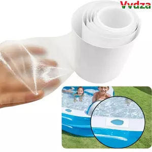 VVDZA 1 Cuộn Vòng Bơi Sửa Chữa Miếng Dán, Sửa Chữa TPU Đồ Chơi Bơm Hơi Băng TPU, Bể Bơi Bộ Phao Lều Sửa Chữa Miếng Dán