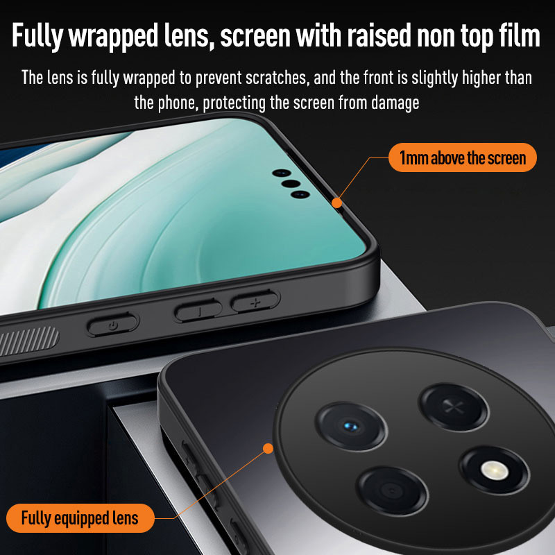 Dành cho Huawei Nova 15 Max Vỏ giáp chống sốc Vỏ bảo vệ Camera cứng mờ
