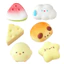 < Pluscloth > Đồ chơi bóp mảnh dưa hấu Giảm căng thẳng Squishy Cloud Chick Bread Dog Star Cheese Pinch Fidget Ball Giảm căng thẳng cho trẻ em Người lớn Đồ chơi bóp giảm lo âu