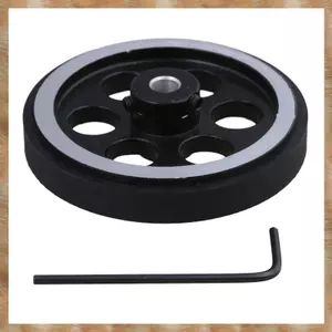 Bánh xe đo cao su nhôm công nghiệp 200X6mm