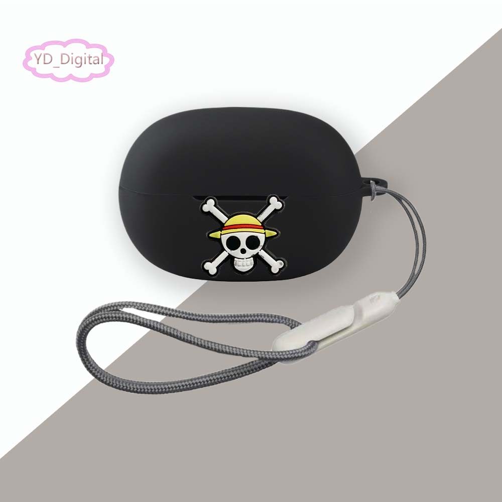 Dành Cho Edifier Comfo Bass Vỏ Bảo Vệ Tai Nghe Có Vòng Chống Bụi, Ốp Silicone Mềm, Thiết Kế Dễ Thương