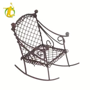Đồ nội thất nhà búp bê ghế xoay thu nhỏ, mạnh mẽ, sáng tạo, ghế mini nhỏ