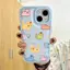 Bộ sưu tập mèo màu Đối với iPhone 15Pro14plus srường hợp đơn giản và dễ thương