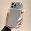 Ốp Điện Thoại Gương Đơn Giản Cho iPhone 17 Pro Max 16 15 14 13 Vỏ Bảo Vệ Chống Sốc