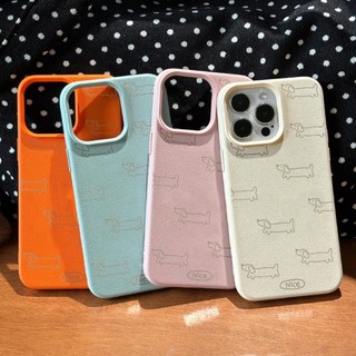 DànhCho IPhone 17 16 15 14 13 12 11ProMax XR XS Max 7Plus Dòng đơn giản Dog Couple Case