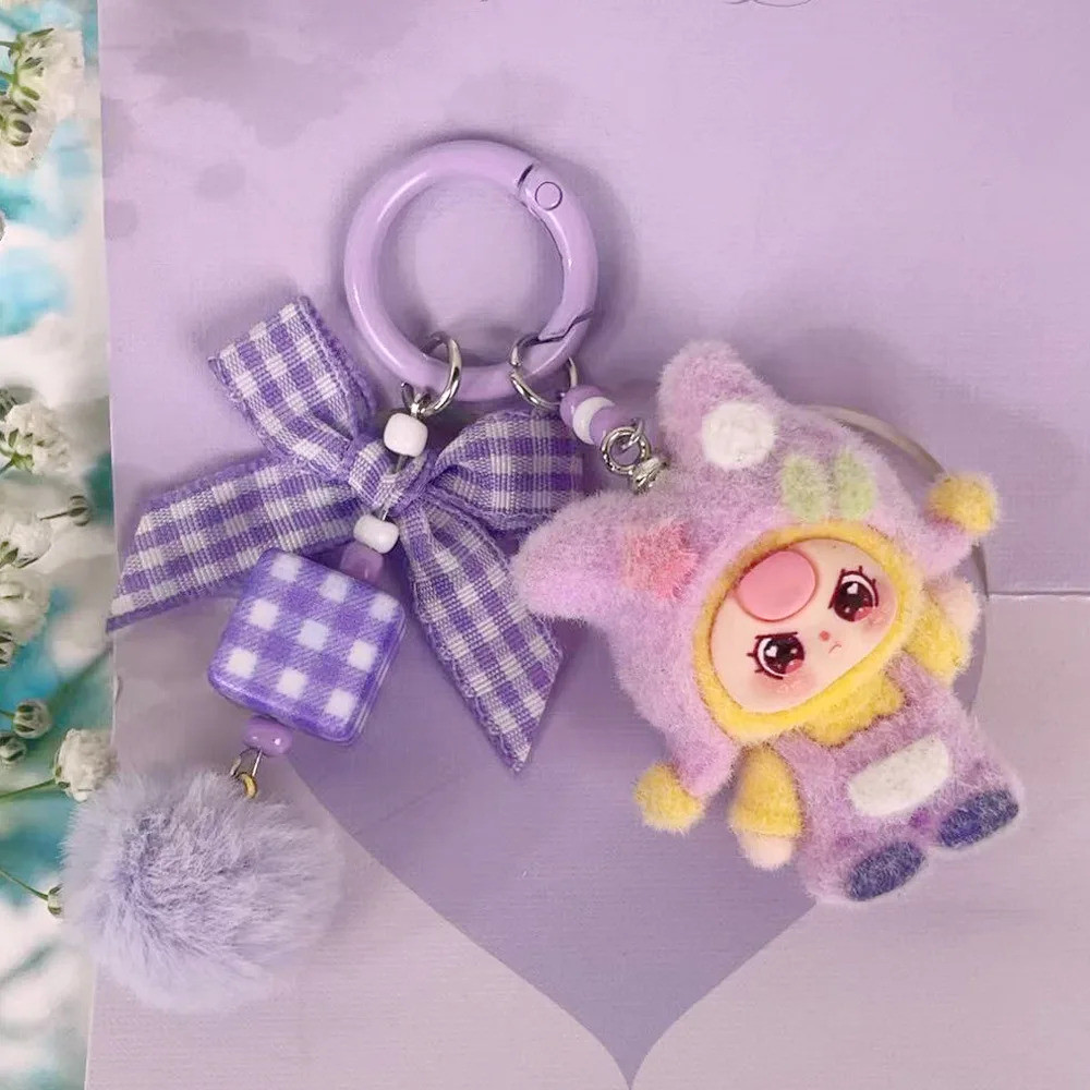 Plush Doll Keychain Soft Backpack Pendants Car Hanging Ornaments