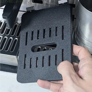 {WELV}PLA Black Cup Coaster Case Fits For NJ ES601 ES655 ES701 Espresso Machine Models