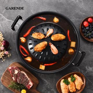 Garande Nhôm Cho Bếp Cắm Trại - Chảo Nấu Đa Năng Dùng Trong Nhà Và Ngoài Trời