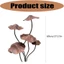 Ở Lại Trang Trí Sắt Nấm Cổ Phần Toadstool Mảng Bám Lý Tưởng Cho Sân Hoa Giường Vườn Con Đường Biên Giới Và Cảnh Quan
