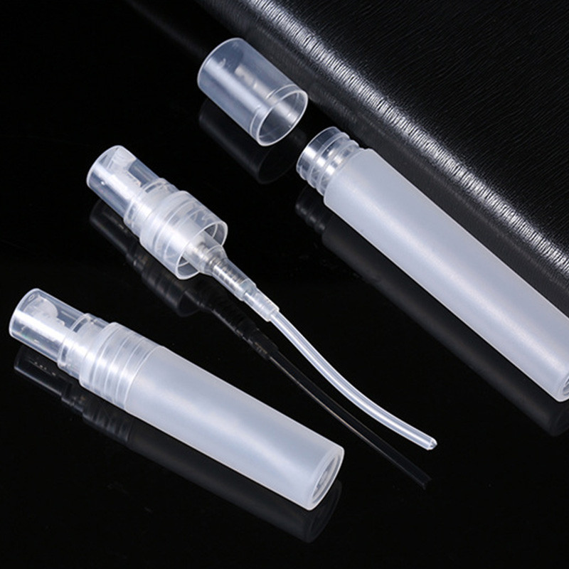 【Roshy】chai phun sương mịn dùng để đóng gói nhỏ. chai đựng nước hoa Chai xịt nhựa mờ 10ml mỹ phẩm di động