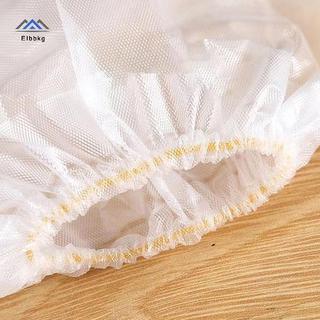 ELBBKG 10 cái/túi găng tay dài dùng một lần PE chống thấm nước, dây rút co giãn cho nhà bếp, vệ sinh gia đình