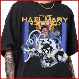 Áo thun mềm mại thoải mái cho người yêu khoa học viễn tưởng - Phiêu Lưu Không Gian từ GC1 Project Hail Mary