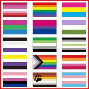 ST2 Pride Parade cờ cầu vồng LGBTQ biểu ngữ 150x90cm TS2