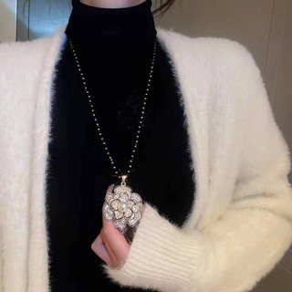 Phiên Bản Hàn Quốc Dây Chuyền Áo Len Thời Trang Pha Lê Dây Chuyền Vòng Cổ Lớp Áo Len Dây Chuyền Trang Sức 26.6.4.23