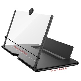 Kính lúp màn hình STABFOAM, Bộ khuếch đại màn hình điện thoại di động thiết kế kéo màu đen, Bảo vệ mắt có thể gập lại Kính lúp màn hình HD 14 Inch Xem phim