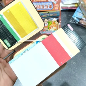 Đánh vần Nhãn Dán Đậu Doudou Sách 40 Tờ Đi kèm với Cắt Phim Dán Tiện Lợi Sổ Tay Học Sinh Giá Trị Cao Chất Liệu Tranh 4.24