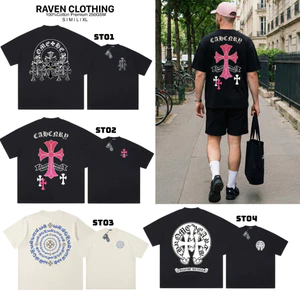 Áo Thun Chrome Heart Cemetery Premium-100% Cotton 250GSM Hottrend