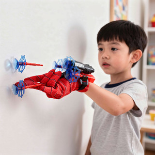 Trẻ Em Anh Hùng Phóng Đồ Chơi Cổ Tay Phi Tiêu Dính An Toàn Không Độc Hại Vải Nhựa Cho Bé Trai Tưởng Tượng Chơi