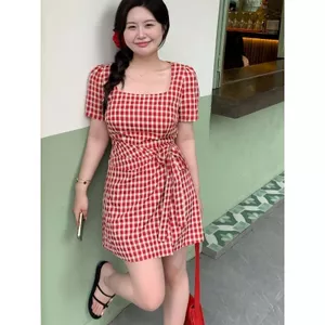 Áo sơ mi kiểu Pháp thêu vuông thiết kế cao cấp cho người hơi béo - Khuyến mãi đặc biệt!