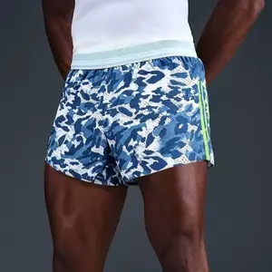 Sports Sports Training Track and Field Adhesive Three-Point Lining Shorts Marathon Breathable Quick-Drying Men and Women Running Pants Kec2