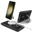 Dành Cho Samsung Galaxy S26 Edge S25 S24 S23 S22 Ultra Plus FE Armor Case Từ Tính Sạc Không Dây Xoay Giá Đỡ Chống Rơi Cove