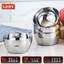 GDAY304 Bát Inox Bát Hai Lớp Bát Ăn Cho Bé Bát Trẻ Em Bát Học Sinh Bát Độc Đáo Dày Nia Bát NIB8