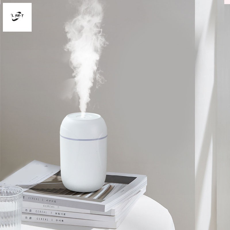 Máy tạo độ ẩm không khí USB 220ml với 2 chế độ Máy tạo độ ẩm đèn ngủ LED phun sương