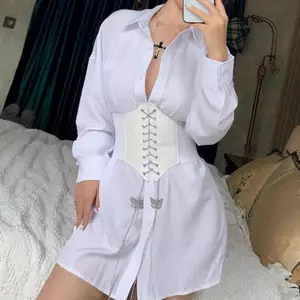 Corset Underbust Gợi Cảm Mới Cho Người Yêu Thích Gothic, Tạo Đường Cong Cơ Thể